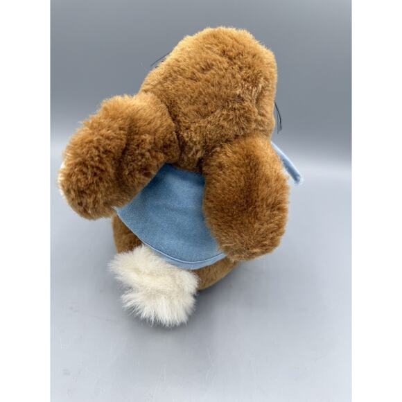Eden Plush Bunny Rabbit Blue Jacket Peter Rabbit Style - Picture 3 of 7